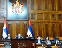 15 December 2015 Ninth Sitting of the Second Regular Session of the National Assembly of the Republic of Serbia in 2015